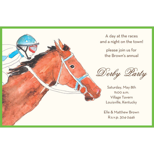 Horse Power Invitations